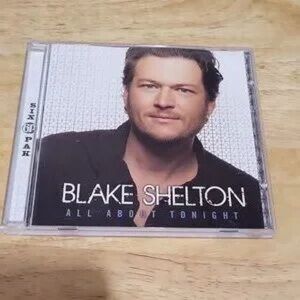 Blake Shelton "All About Tonight" CD - Black, White